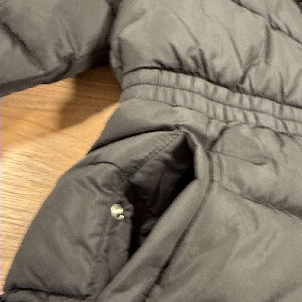 Members Mark black girls puffer jacket - Picture 3 of 8